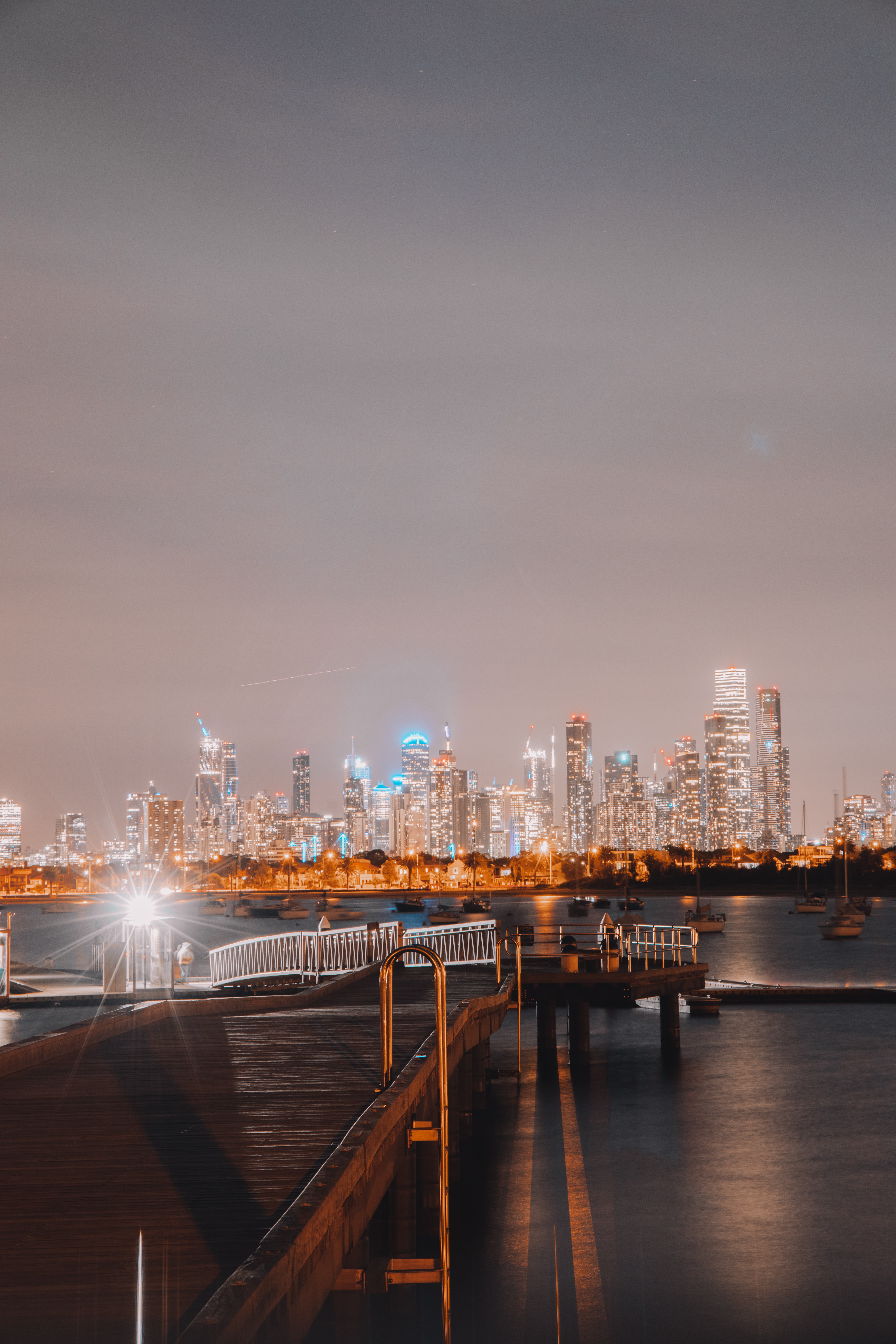 Melbourne docks.