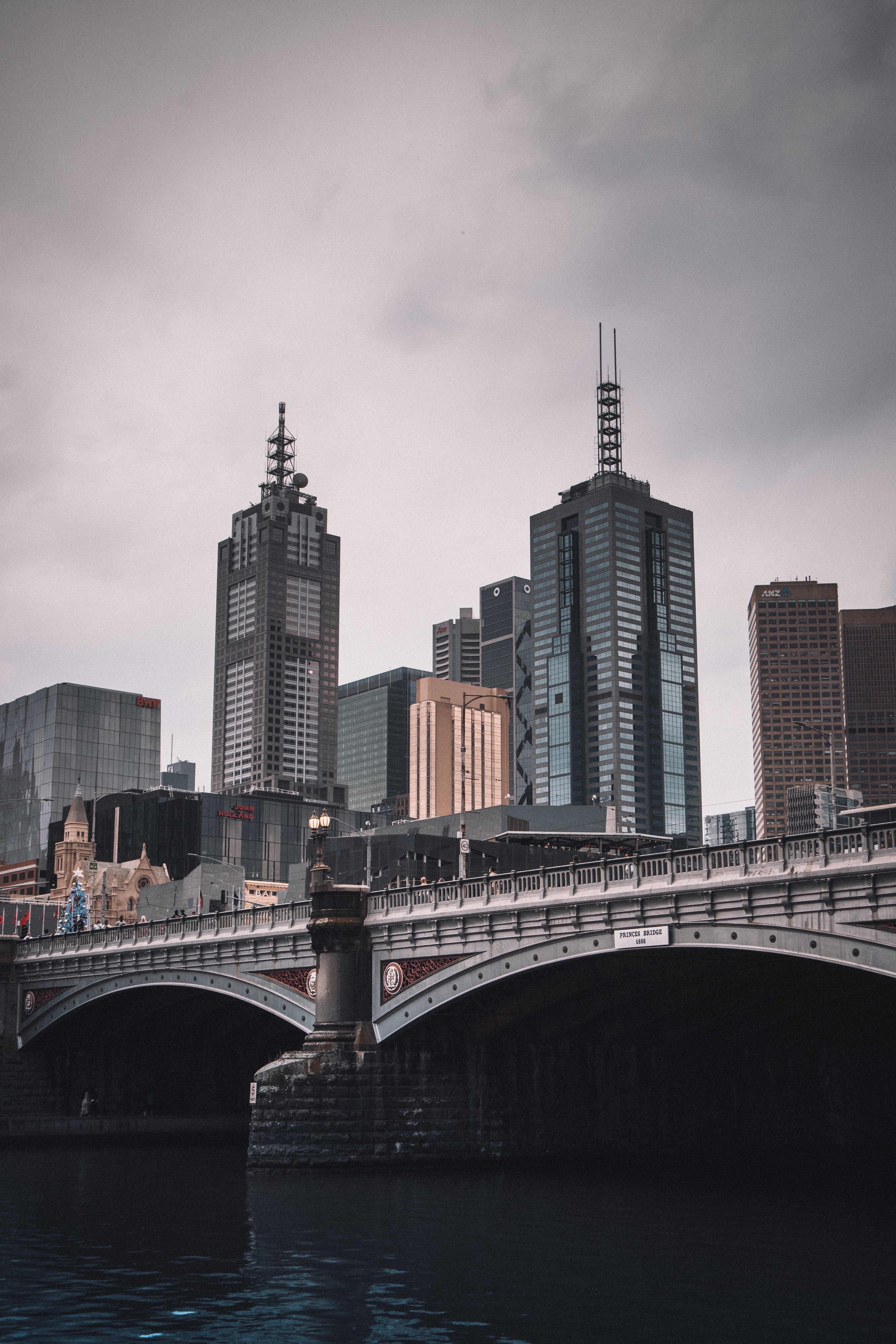 Yarra river bridge.